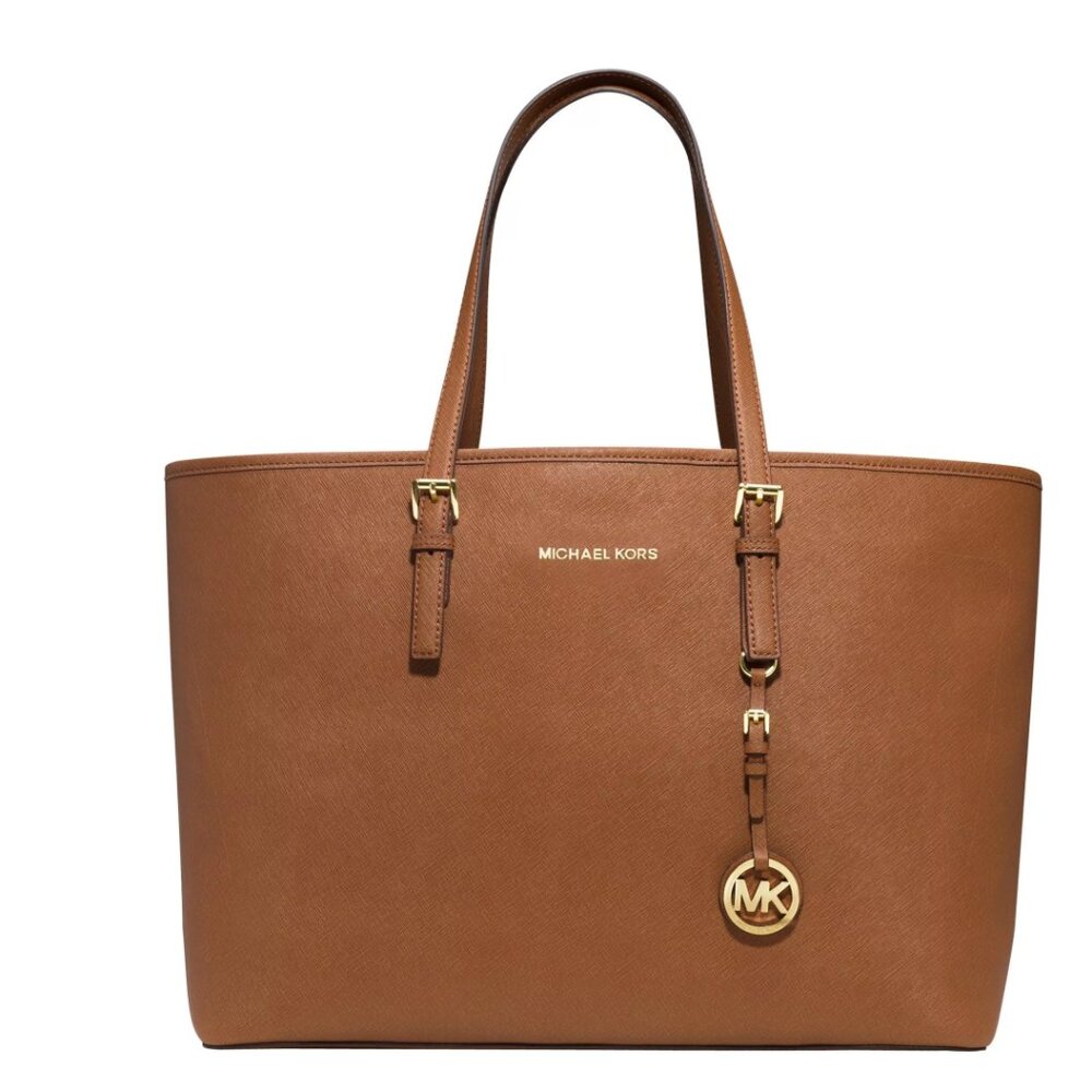 Michael Kors Jet Set Travel Tote in saffiano leather